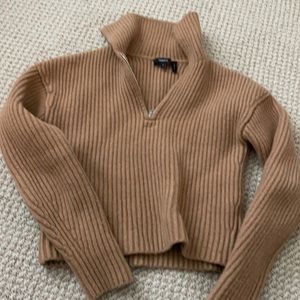 Theory wool quarter zip